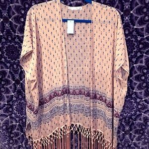 NWT Maurices Small / Medium S/M Kimono Sheer